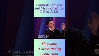 Download lagu Amsyar Leee and Mei sang 'I surrender' & won Epi 8 Sing Asia. #amsyarlee #singasia2025 #celinedion mp3