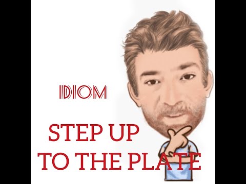 English Tutor Nick P Idioms  (387) Step Up to the Plate - Origin