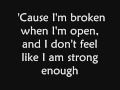 Seether ft. Amy Lee - Broken (lyrics) 
