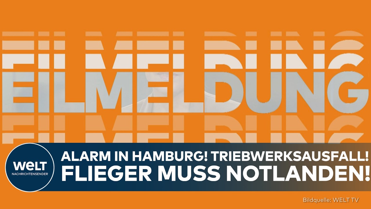 EIL: Triebwerksausfall kurz nach Start! Eurowings-Flieger muss in Hamburg notlanden!