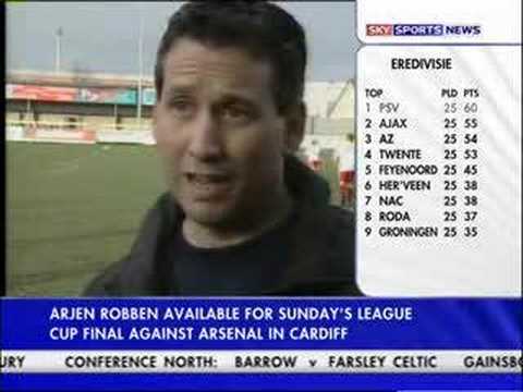 Burscough with Bryan Robson