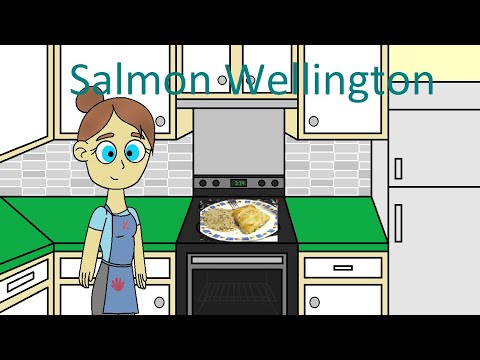 Vamos preparar salmão Wellington