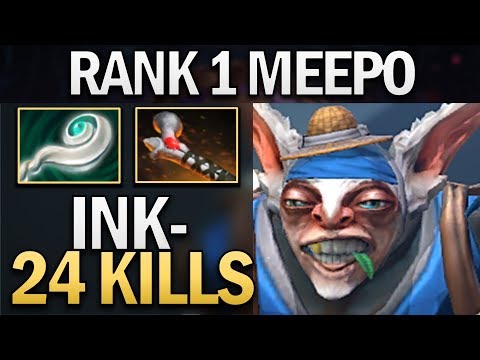 AMAZING BUILD WITH EULS AND ATOS BY INK MEEPO - DOTA 2 GAMEPLAY