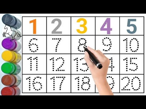 Phonics song, 123 numbers, one two three, 1 to 100 counting, learn to count, numbers song-5