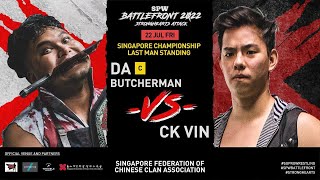 Singapore Championship Bout - Last Man Standing - CK Vin vs Da Butcherman (C) | SPW Battlefront