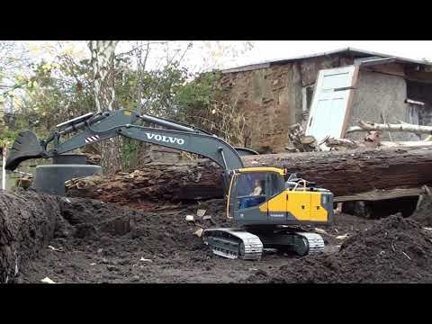 Rc Volvo EC 160 e  with Sound & more