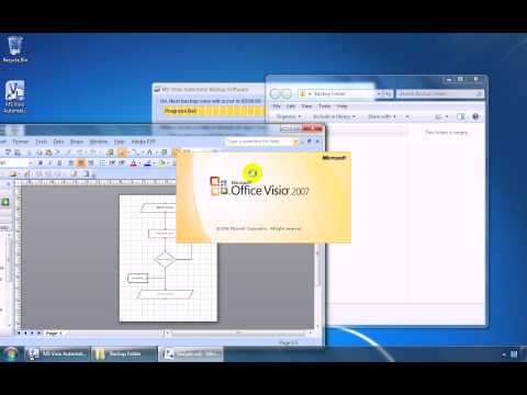 MS Visio Automatic Backup Software