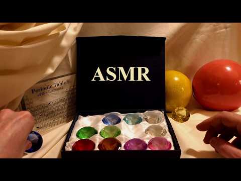 ASMR - All Elements, One by One, with Science Facts (Soft Spoken ASMR with White Noise)