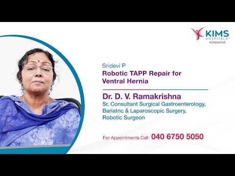 Robotic TAPP Repair for Ventral Hernia