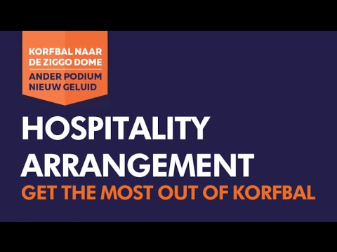 Korfbalfinale 2016 Ziggodome Hospitality