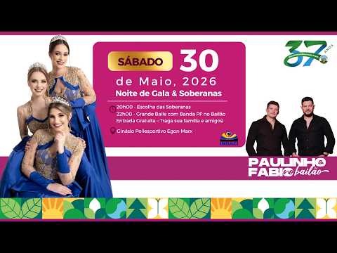 Noite de Gala & Soberanas 2026 Iporã do Oeste