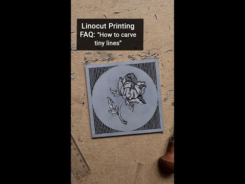 FAQ: “How to carve tiny lines"
