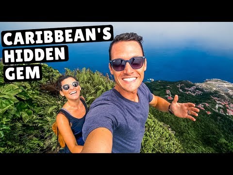 24 HOURS on the SMALLEST ISLAND in the Caribbean | Saba Travel Vlog