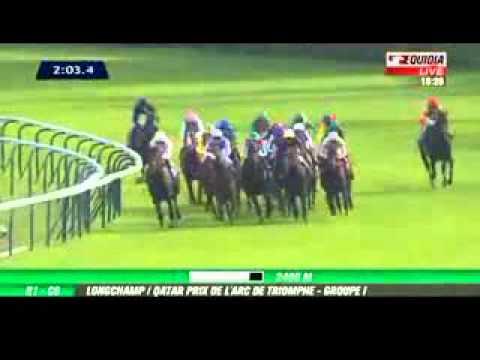 Solemia - Olivier Peslier wins the Qatar Prix de l'Arc de Triomphe 2012