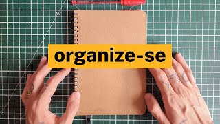 Como organizar um caderno que você REALMENTE vai usar