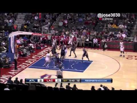 HD Blake Griffin Highlights - Atlanta Hawks @ L.A. Clippers 1/2/11