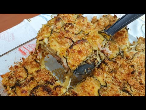 STREPITOSA TORTIERA DI ZUCCHINE PIACERÀ A TUTTA LA FAMIGLIA - RICETTA FACILE E GOLOSA