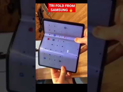 SAMSUNG TRI FOLD PHONE🧐 #shorts #youtubeshorts #Samsung #samsungtrifold #Samsungfold