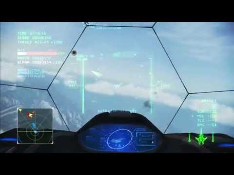 Ace Combat Infinity: ADF-01 FALKEN Lv.1 TLS Lv.5 Test in B7R Co-op