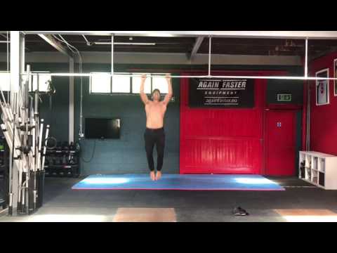 50 pull ups in 38 seconds
