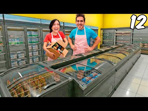 La Habitación De Las Neveras En El Supermercado 🧊🏬