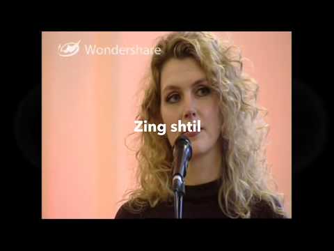 Lucette van den Berg - Zing shtil (live 2007)
