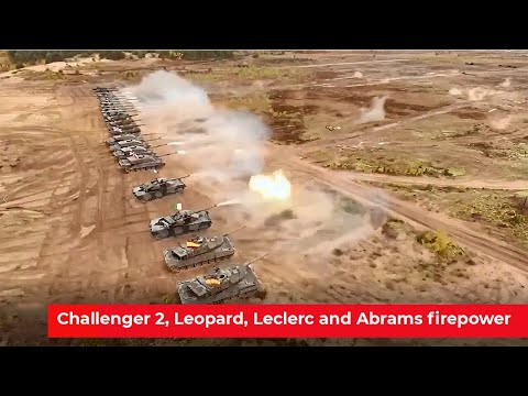 Challenger 2, Leopard, Leclerc and Abrams firepower.