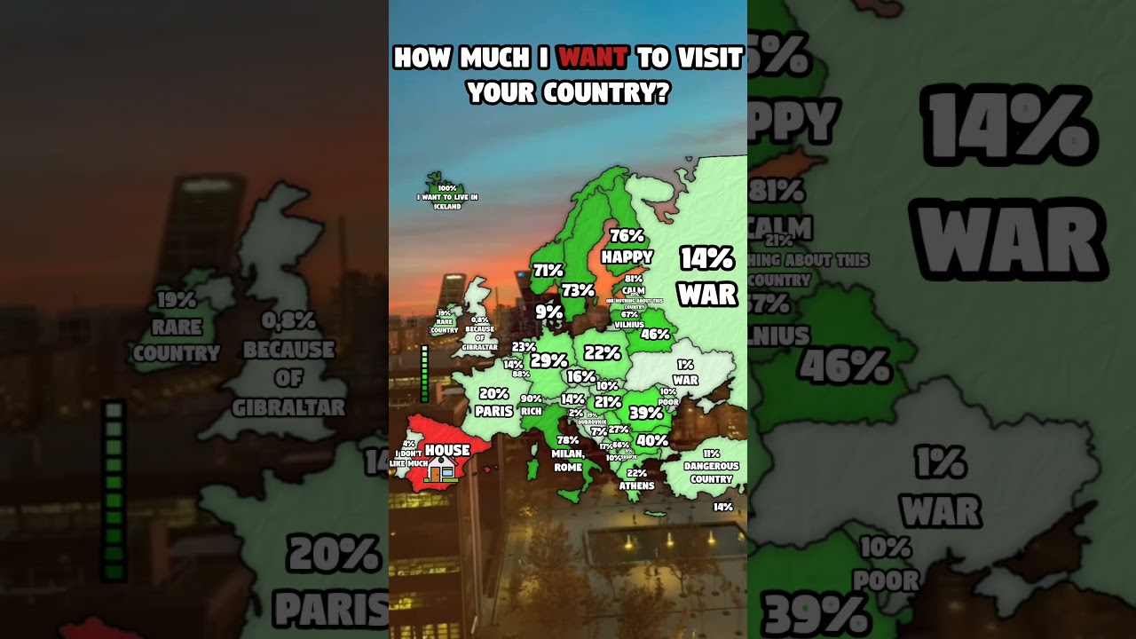 How much i want to visit your country? #geography #maps #mapping #europe #murcia #spain