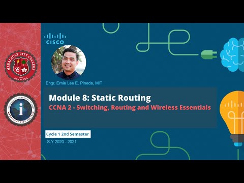 MCC - ICS Net2 CCNA2 Module 8 Cycle1: Static Routing