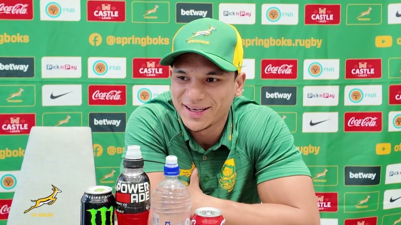 Herschel Jantjies | Springbok Press Conference | 23 September 2026