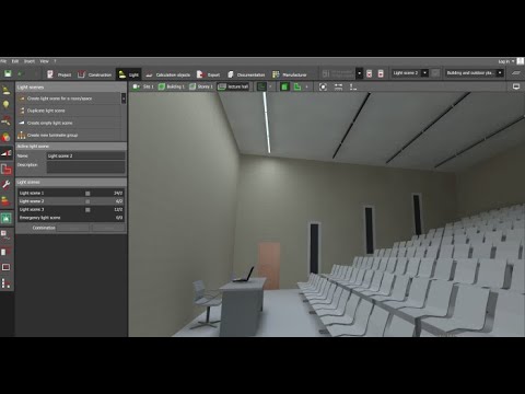 How to create light scenes