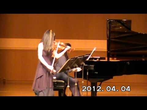 Red Dragonfly / 赤とんぼ by Michio Miyagi - violin and piano