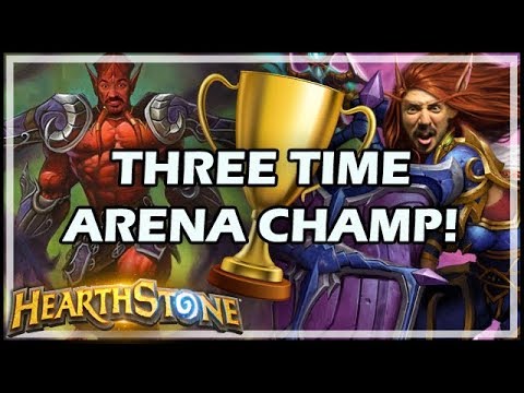 THREE TIME ARENA CHAMP! - Boomsday / Hearthstone