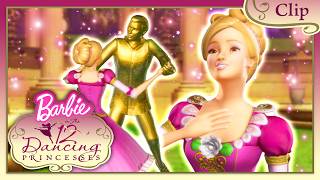 Barbie Wishes To Dance With A Prince! | Barbie in The 12 Dancing Princesses | Movie Clip