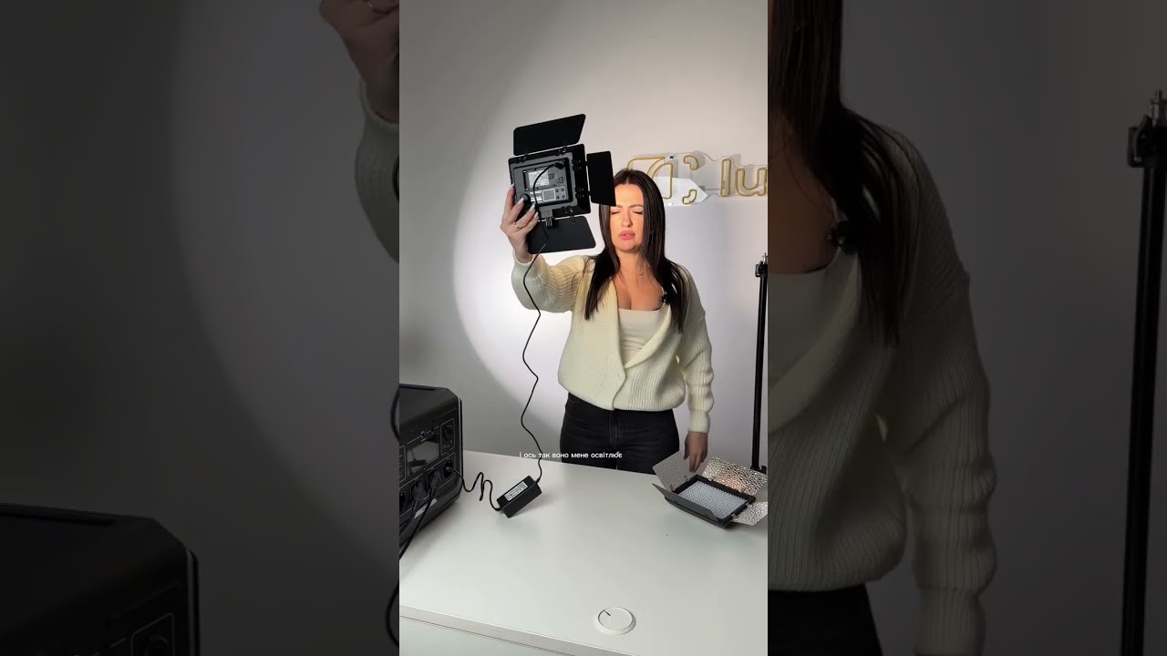 Портативный видеосвет для фото и видео с аккумулятором и зарядным устройством (аналог Yongnuo)