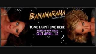 Bananarama - Love Don&#39;t Live Here / The Runner OUT APRIL 12th 2010
