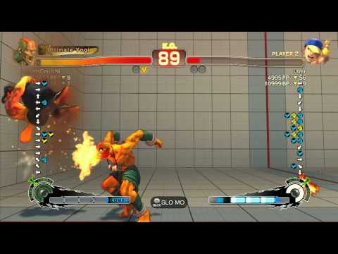 SSF4 AE: YHCmochi (Dhalsim) vs F*ck Yun (Yun) - Ranked Match (720p HD)