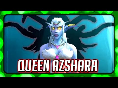 WOW Legion Story ► Prince Farondis and Queen Azshara - Finding the Tidestone (Pillars of Creation)