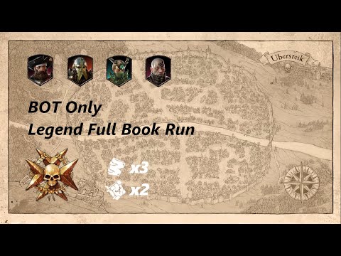 Vermintide 2: BOT Only Legend Full Book Run