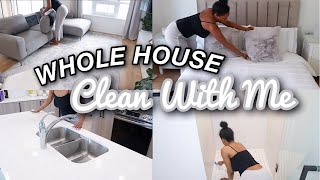 WHOLE HOUSE CLEAN WITH ME |CLEANING MOTIVATION 2021