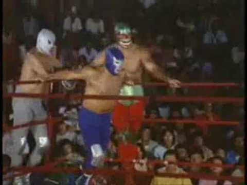 Mil Mascaras, Blue Demon & El Santo