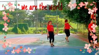 WE ARE THE WORLD - Line Dance