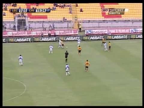 LECCE-Chievo 2 a 0 del 14 settembre 2008 (telecronaca primo tempo)