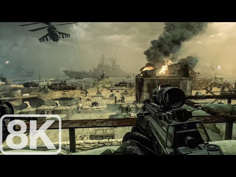 U.S. Army (Fort Santa Monica under Invasion) Call of Duty Ghosts - 8K
