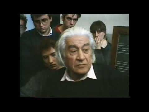 Sergiu Celibidache - Saluzzo Lesson - 10/02/1988-musical phenomenology Masterclass- 3/4
