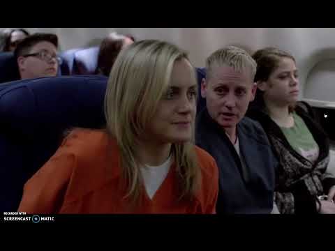 Orange is the new black Thirsty Bird pee scene