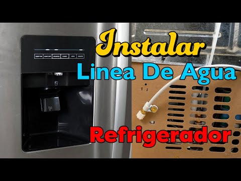 Como Instalar Linea Agua Refrigerador Facil Simple