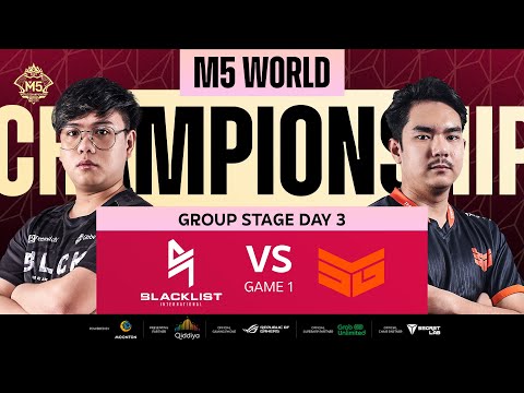 (FIL) M5 Group Stage Day 3 | BLCK vs SMG | Game 1