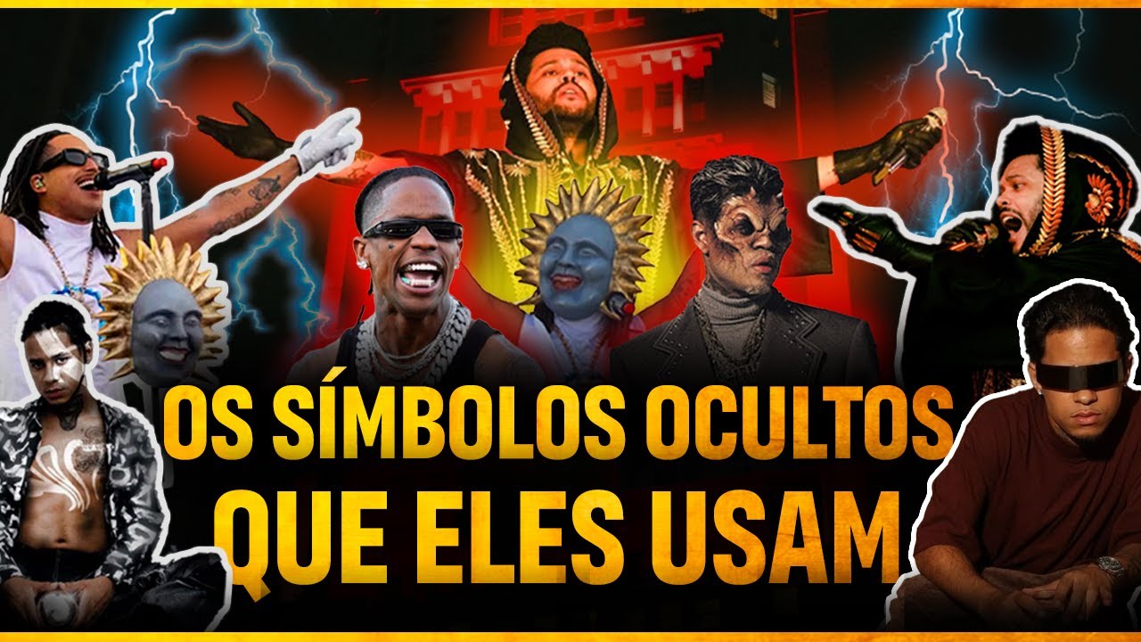 SÍMBOLOS OCULTOS NO RAP SÃO SATÂNICOS? ( Mais profundo que parece)