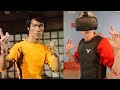 BECOME BRUCE LEE IN VIRTUAL REALITY Kung Fu VR Simulator HTC Vive Haptic Suit Gameplay